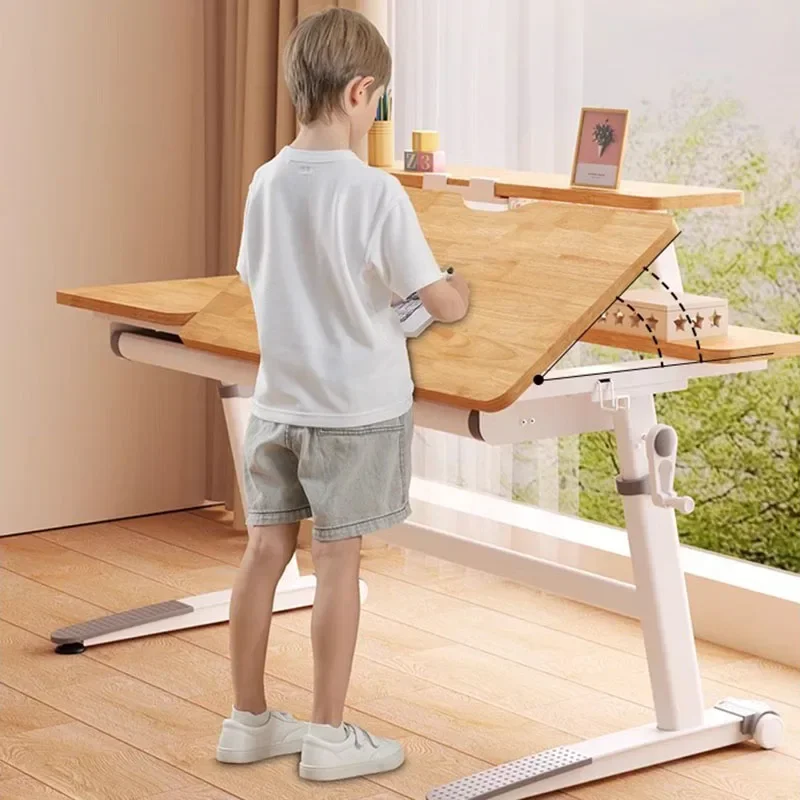 Children Table Student Desk Kids Room Child Furniture Elementary Classroom Study Set Tables Chair Children's School Supplies