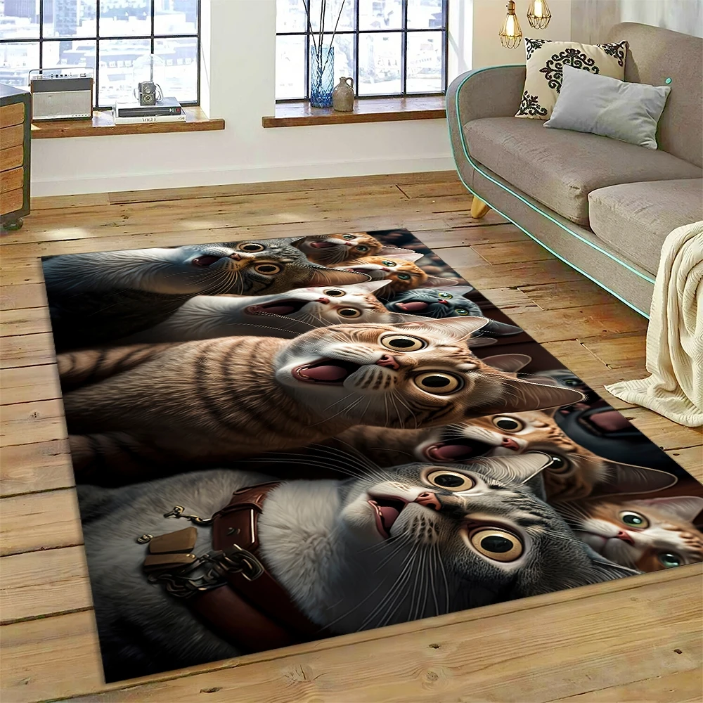 Tapetes temáticos de gatos persas: Uma fofura para sua casa! 12 S9acc5d07409844d2b8651d534adfd7fdH