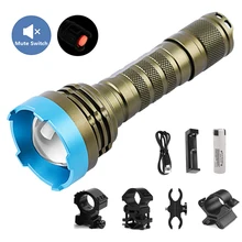 

850nm Laser Infrared Illuminator Flashlight with Power Regulator Zoomable Adjustable LED Hunting Light for Night Vision Scope