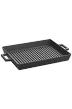 

Cast iron Grill Pan 26X32 Cm Metal Handle Lvecogt2632t3 Cookware Sturdy Home Pot Family Pots Pan Large Granite