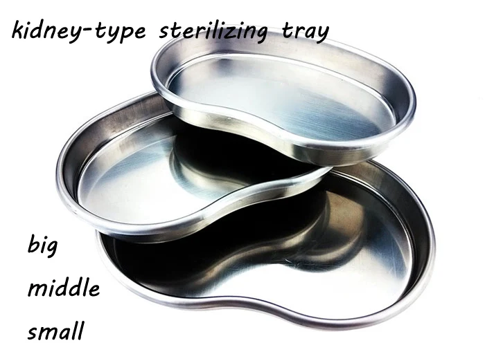 

Медицинская тарелка из нержавеющей стали 304 для стерилизации почек, хирургическая/пластиковая тарелка, размер L/M/S, набор