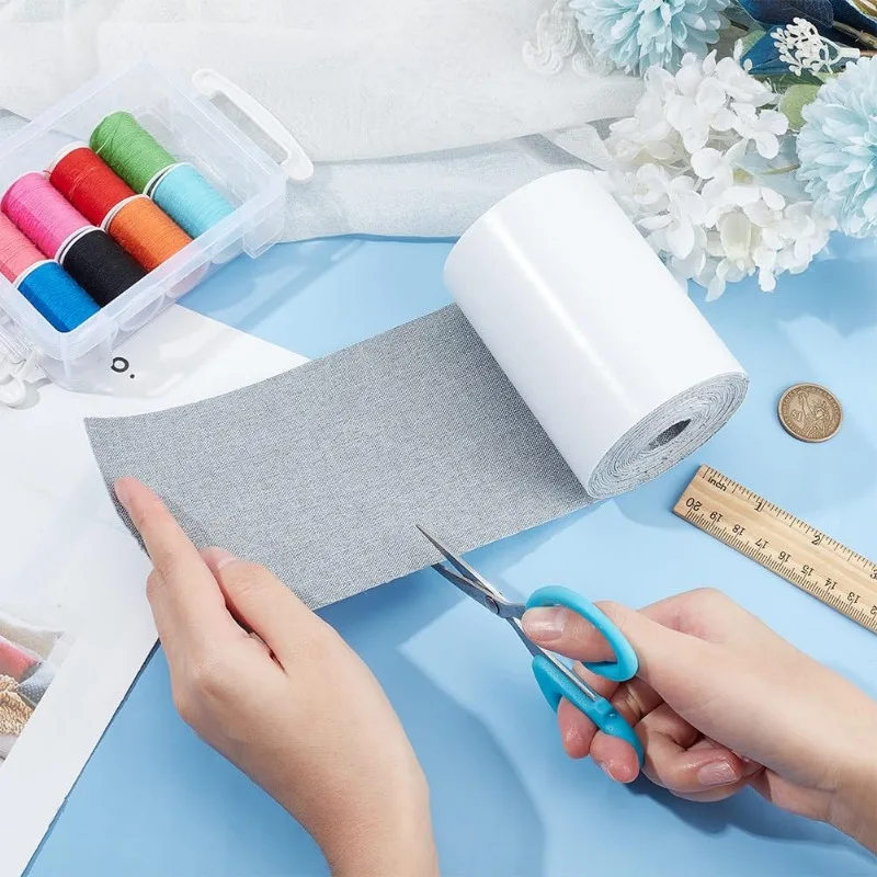 Toppe Autoadesive In Nylon 10 Pezzi - Repair Patch Per Vestiti E Tessuti - Foto 6