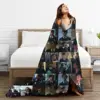 Five Hargreeves Mod Mood Blankets Fleece Super Soft Sofa Throw Blankets For Couch Bedding Travel Throws Bedspread Quilt 5