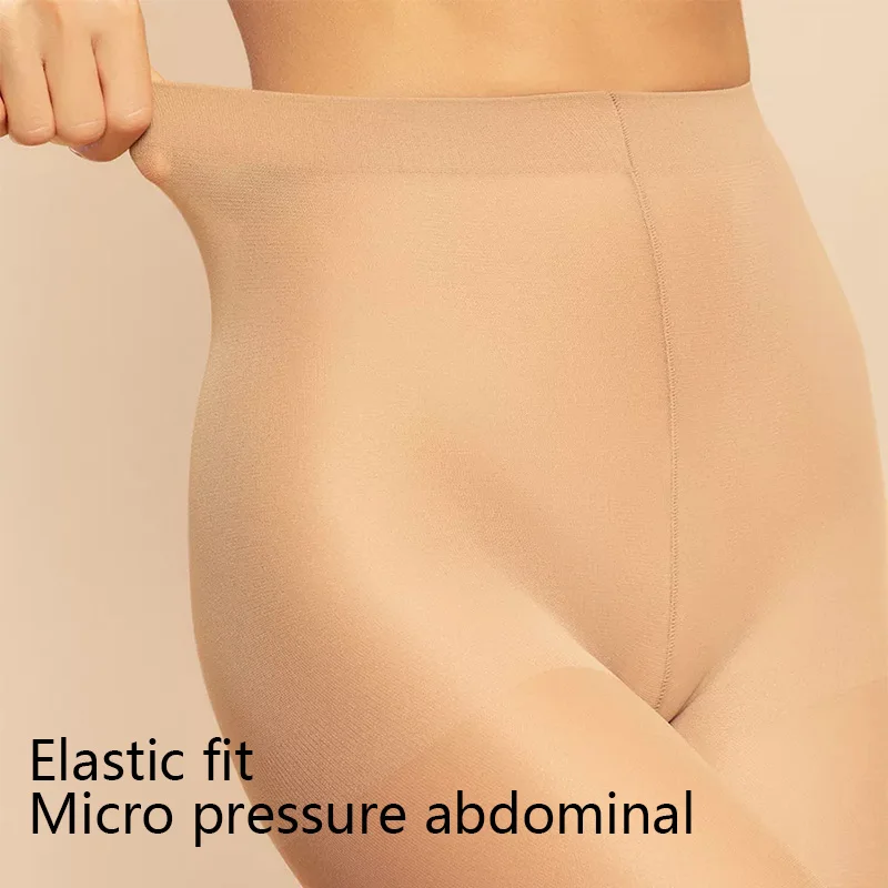 Kave 40D Ultra Thin Sheer Black Tights with Control Top