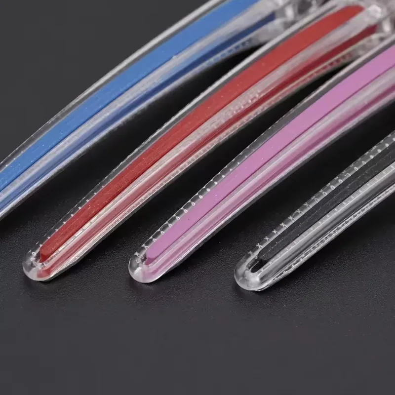 12pcs 살롱 미용 클립 전문 미용사 헤어 커팅 레이어드 헤어핀 이발소 홈 스타일링 도구 용품