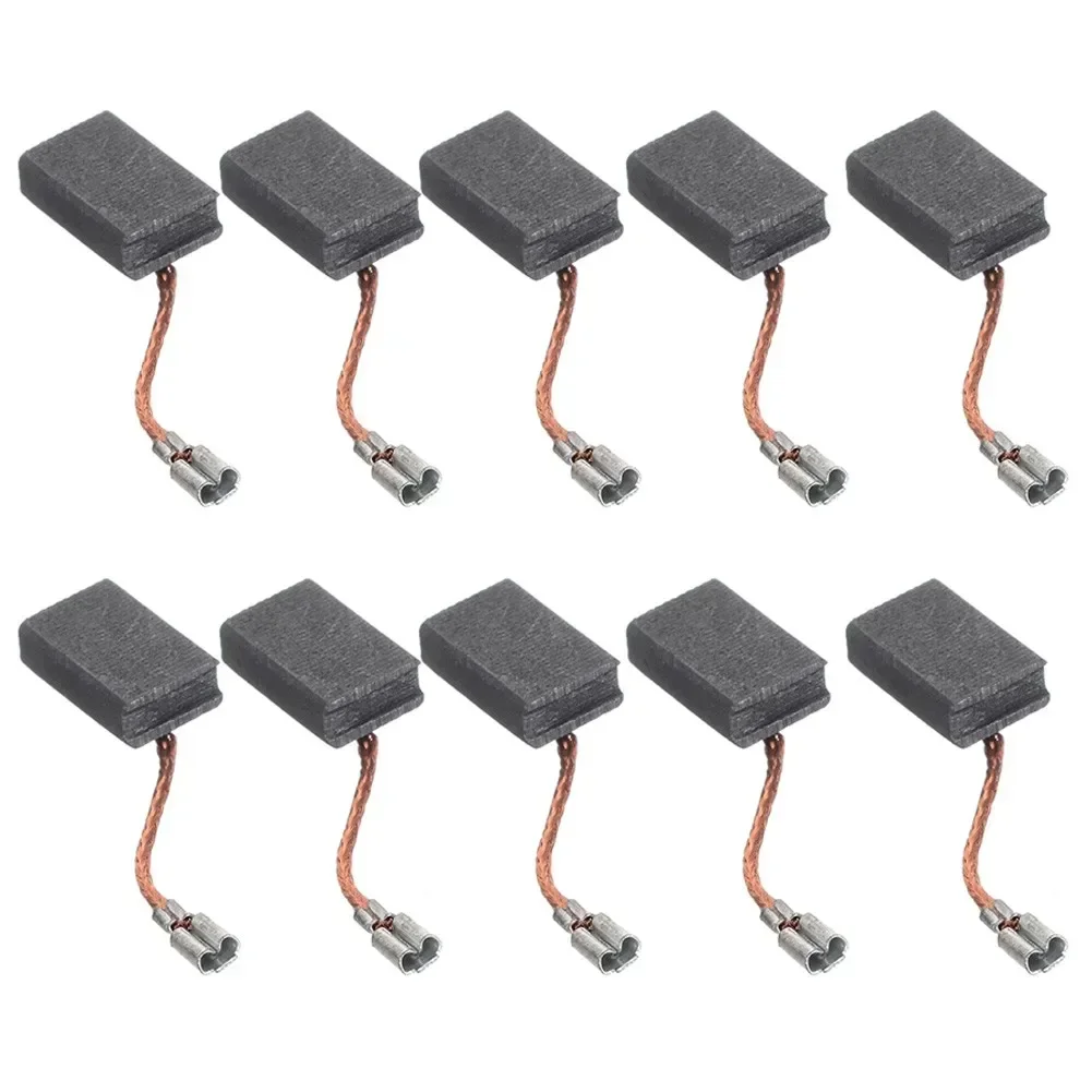 10* Carbon Brush 10pcs 5x10x17mm Carbon Equipment Fine Workmanship For GWS14-150 Metal Workshop Hot New Portable 4