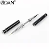 BQAN Black Double Head Crystal Handle 9mm&11mm Drawing Brush Liner Brush Painting Pen Gel Polish Crystal Nail Art Manicure Tools 4