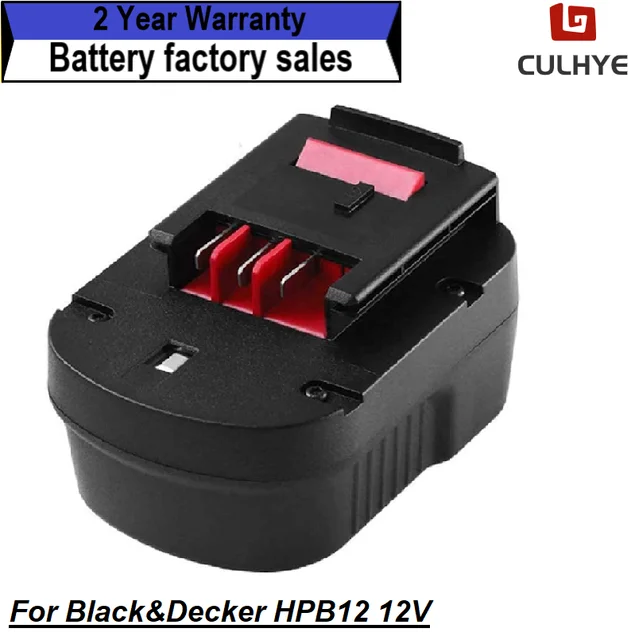 Black Decker 12v Battery Replacement  Black Decker 12 Volt Battery - 12  3600mah - Aliexpress