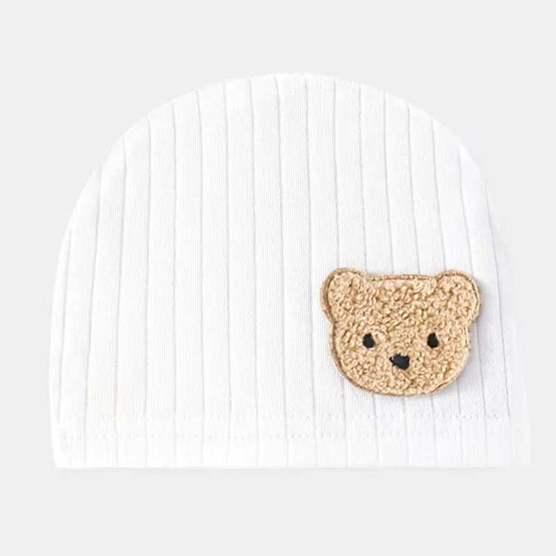 Cappello per neonato Modelli primaverili e autunnali 0-3 mesi Ragazzo Ragazza Cappello fetale in cotone 100% Accessori per neonati - immagine 3