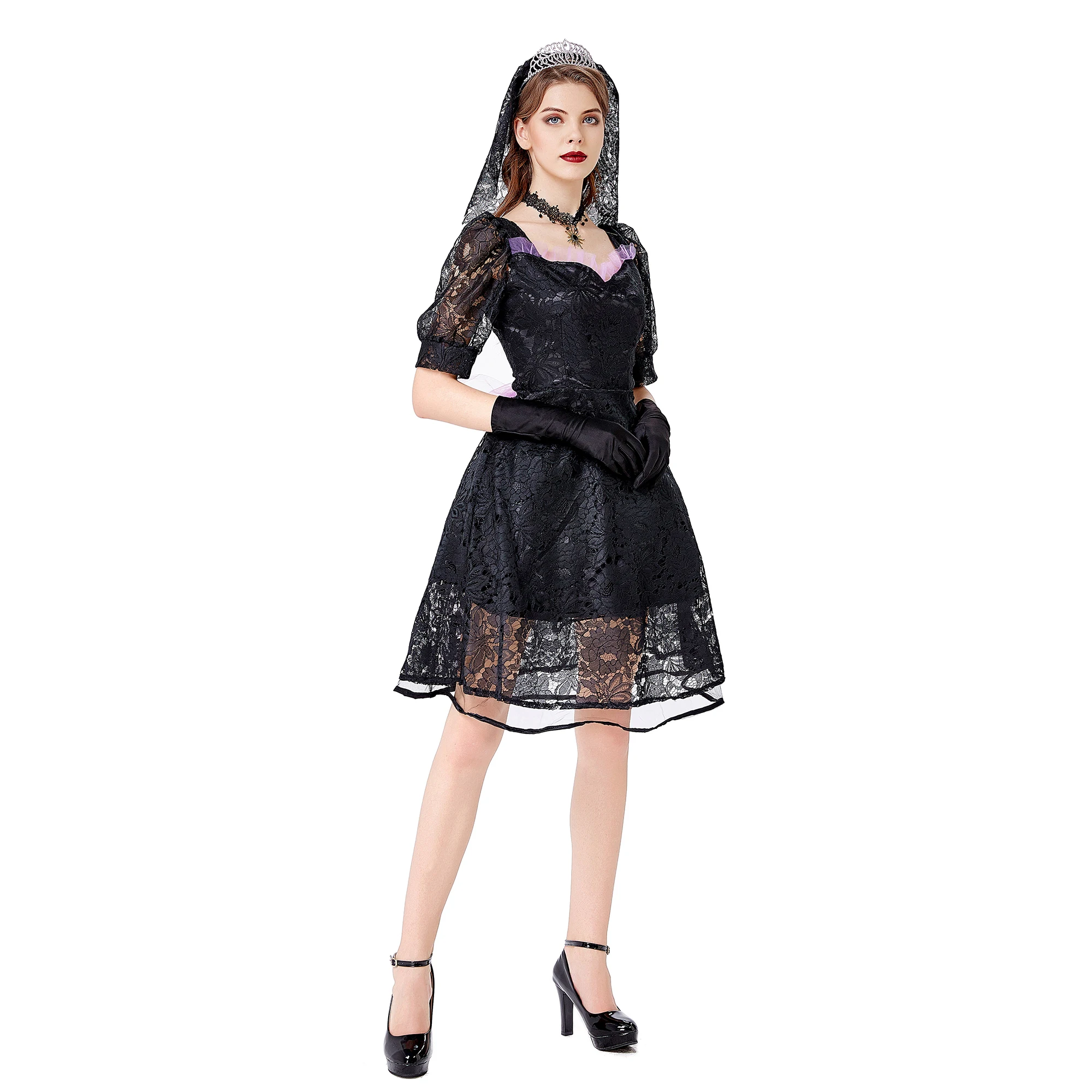 Sexy Halloween Costumes for Women Vampire Costume Scary Ghost Bride Costume Halloween Woman