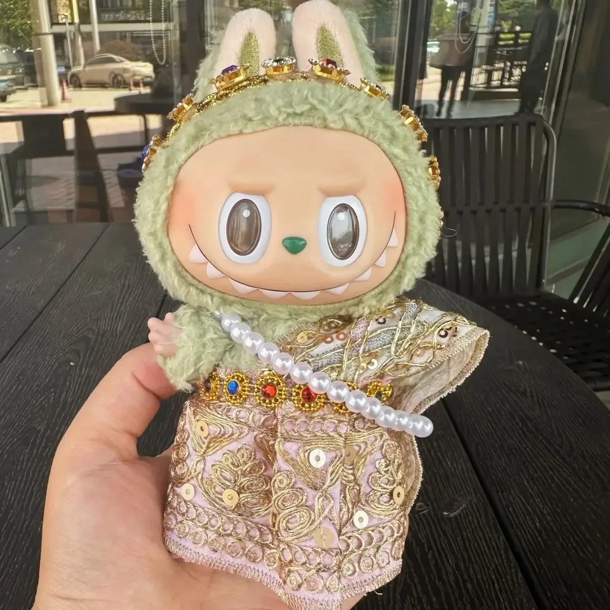 For 17cm Labubu Thai Traditional Decoration Doll Clothes Ropa Labubu V1V2V3 Fashion Outfit Accessories Cute Style 1
