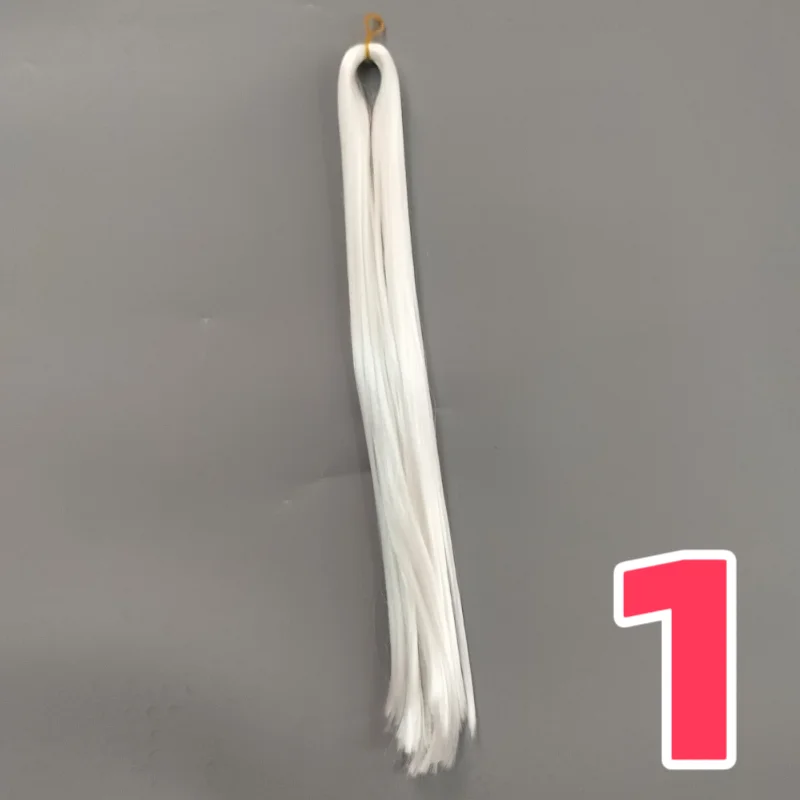 Bjd-Puppe, 80 cm, Haar, rohe Synthese, Milchseide, Anti-Mohair-Perücke, gefälschter Handhaken, Transplantationsmaterial, weiche Puppenperücken – Detail 8