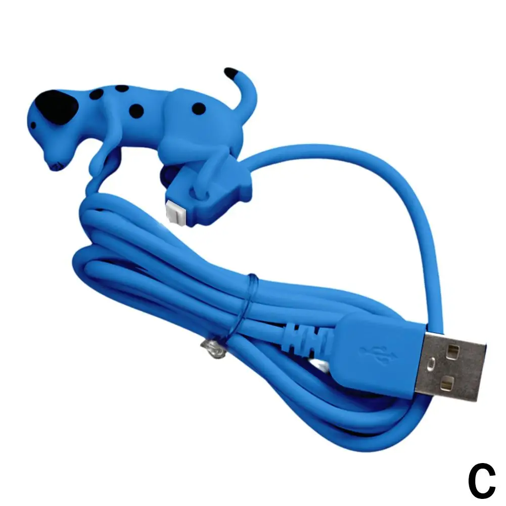 Cute Sports Dog USB-C Charging Cable - Creative Puppy Design Gift