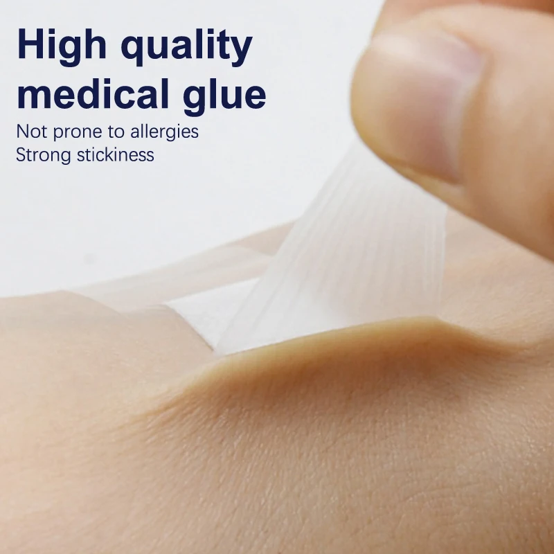 120/50 قطعة بولي PU مقاوم للماء الفرقة المعونة لاصق شرائط طبية الجص لرياضة الجرح الاستحمام شفافة الفرقة الإيدز
