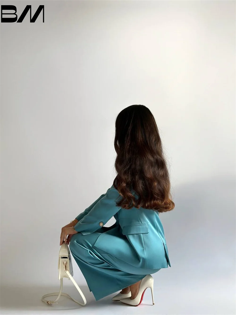 Elegant Custom Colored Women's Spring New Fashion Professional Suit Matching Set Office Suit Simple Casual Blazers Pants