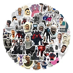 10/30/50/100Pcs Intelligent Closestool Sticker For Snowboard Laptop Luggage Car Fridge DIY Styling Vinyl Sticker