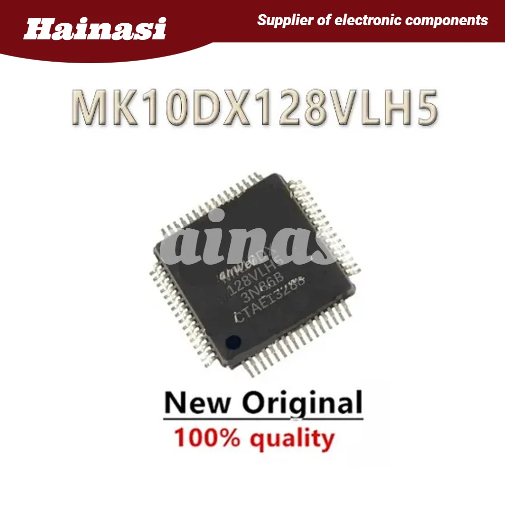 

100% quality MK10DX128VLH5 IC MCU Chip LQFP-64