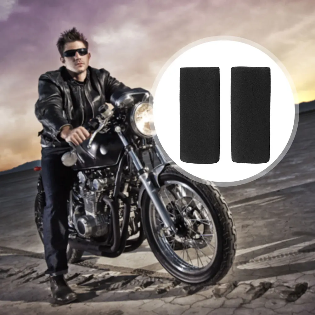 Motorcycle Handlebar Grip Sleeve Universal Universal Handle Grip Cover Anti-Slip Anti- Vibration for Motorbikes Motorboats Bikes