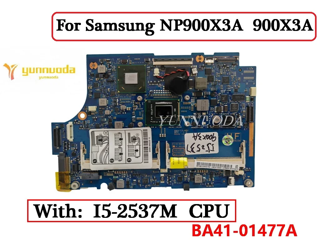 

Оригинальная материнская плата для ноутбука Samsung NP900X3A 900X3A с диагональю 100% дюйма