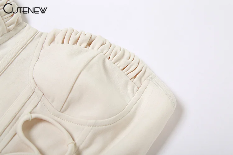 Camiseta sin mangas lisa para mujer, sexy, ajustada, con cordones, informal, fruncida, ropa de moda para chicas, ropa de calle femenina, nueva