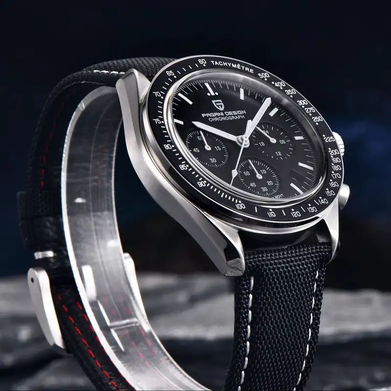 PAGANI DESIGN 2026 New Men's Watches Top Luxury Quartz Watch For Men Auto Date Speed Chronograph AR Sapphire Mirror Wrist watch - Image 7