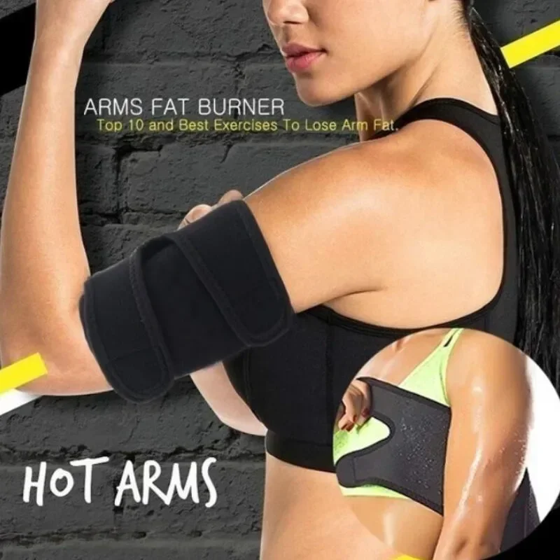 1 Pair Sauna Slimmer Arm Pad Women Arm Slimming Control Shapers Fat Burning Shaping Trimmer Sleeve Anti Cellulite Armband