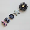 5Pcs/Set Baby Hair Clips Cute Girl Bows Crown Hair Clips Kids Child Baby Hairpins Barrettes Haarspeldjes Baby Hair Accessories 4