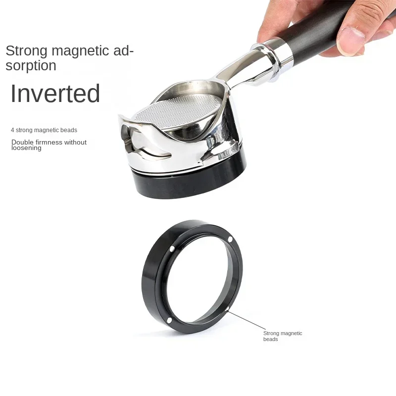 Coffee Dosing Ring 51MM 53MM 58MM for Delonghi Breville Portafilter Espresso Accessories Barista Funnel Tool Coffeeware
