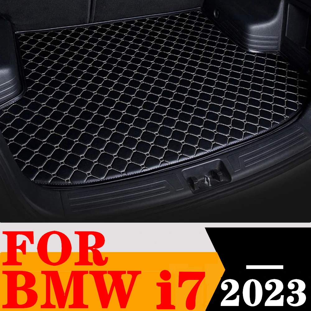 

Коврик для багажника автомобиля, подходит для BMW i7 2023, Задняя подкладка для груза, багажник, защитная подкладка для багажа, коврик, аксессуары для интерьера автомобиля