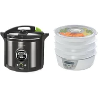12 Qt Stainless steel Electric Pressure Canner W/removable pot 2