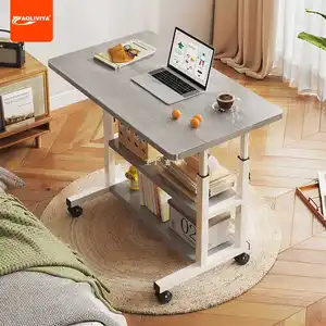 Aoliviya Lifting Table Movable Bedroom Bedside Lazy Fellow Small Table Simple and Simple Student Household Desk Small Computer D