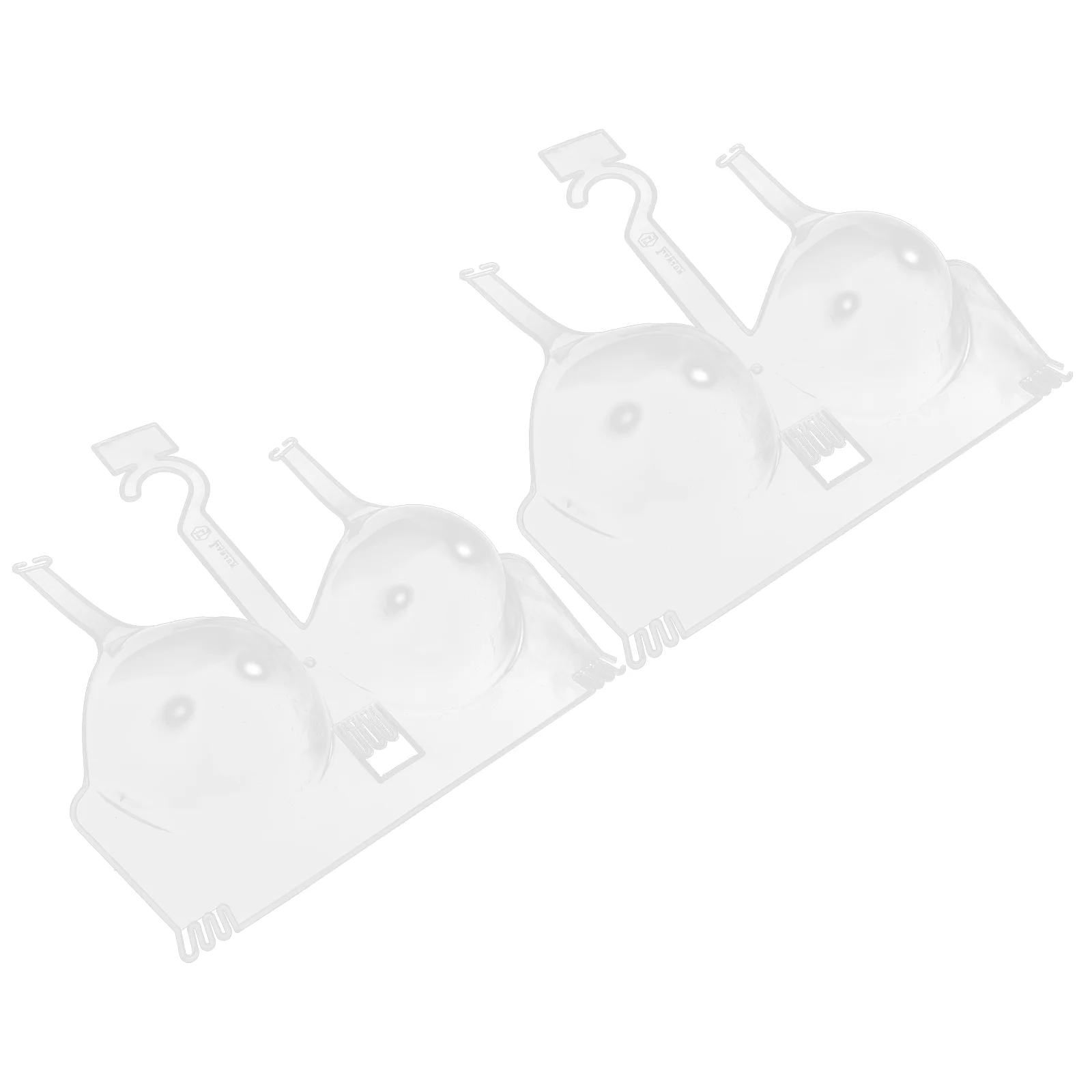

2 Pcs Hanger for Clothes Display Stand Hangers Clothing Mannequin Plastic with
