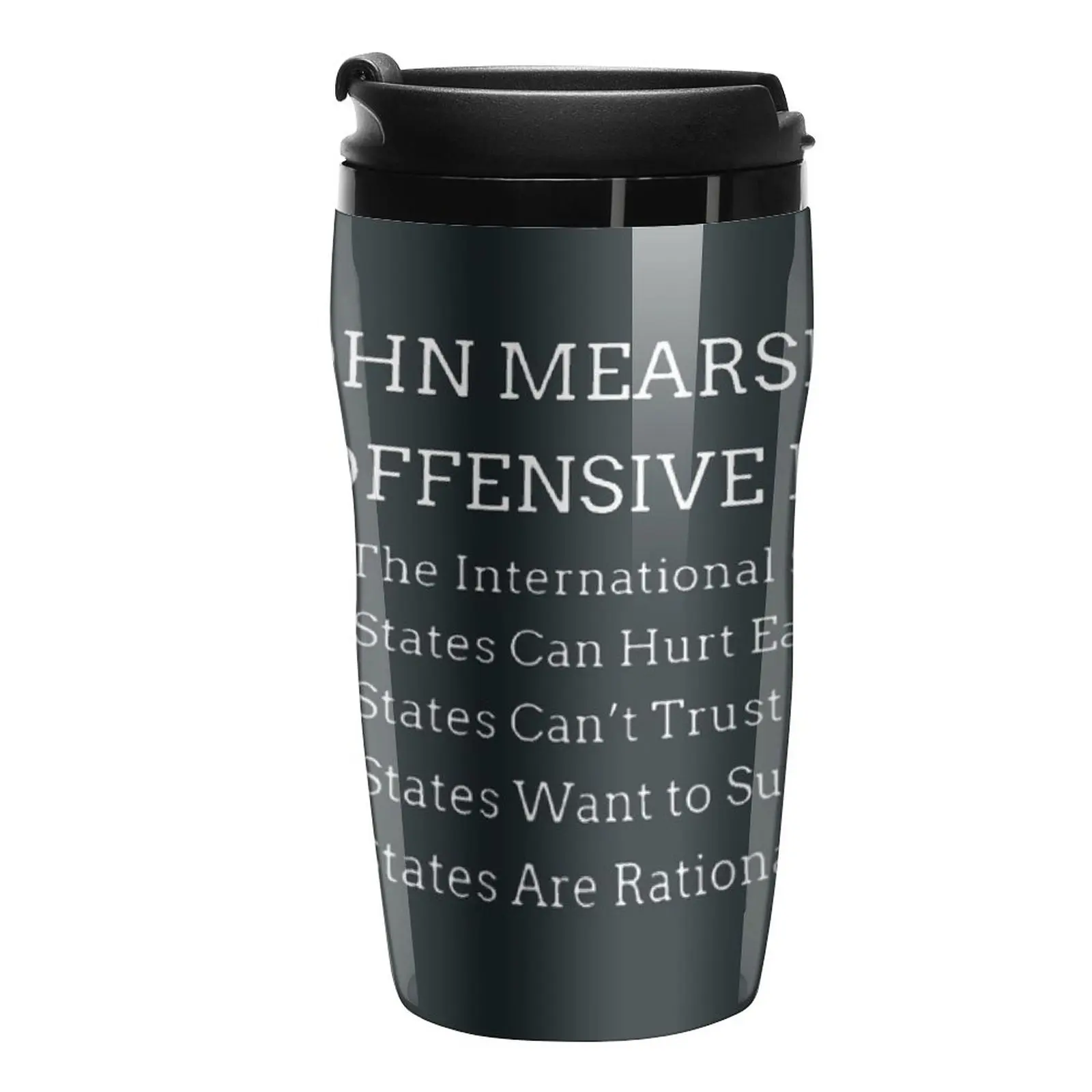 

New John's Mearsheimer's Offensive Realism Travel Coffee Mug Luxury Coffee Cups Mug For Tea