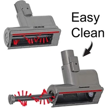 

Mini Turbine Brush Head Tool Compatible For Dyson DC58 DC59 DC62 DC74 V6 Cordless Vacuum Cleaner Parts