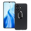 For Blackview Wave 8C 6.56"BlackviewWave8C Wave8C 8 Wave8 Back Ring Holder Bracket Phone Case Smartphone TPU Soft Silicone Cover 1