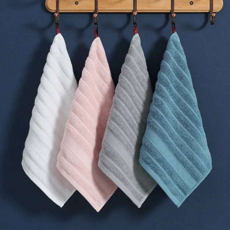 Towel Square Face Towel Strong Water Absorption Kids Children Small Pure Cotton Wipe Hands