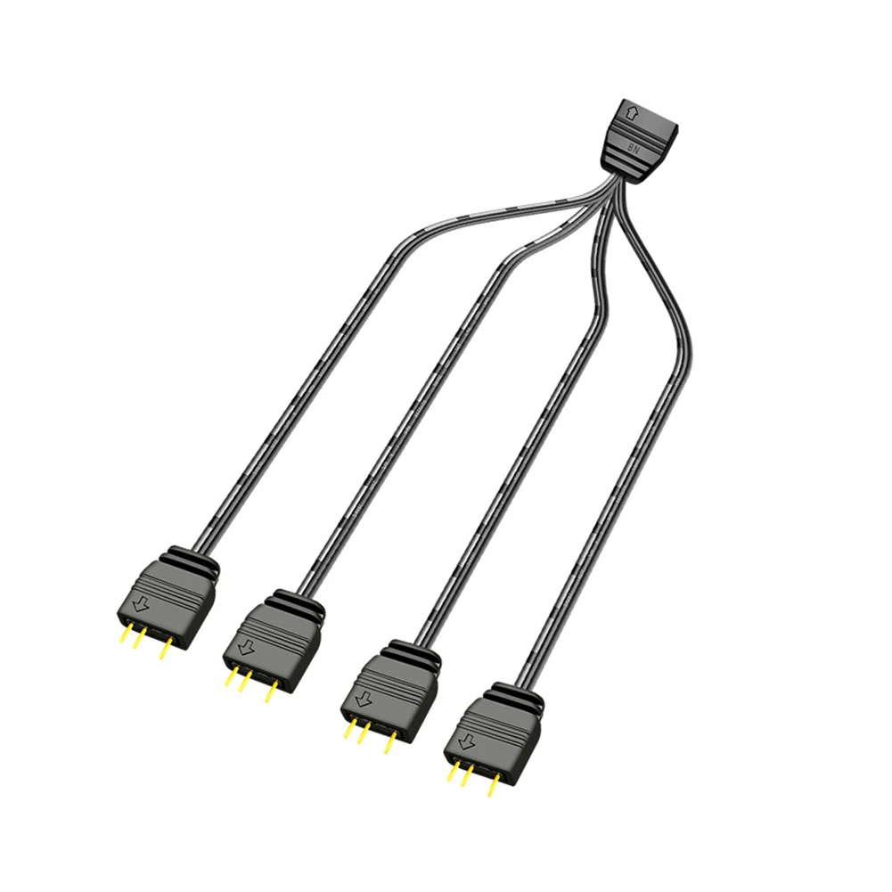 Cooler Master ARGB 1-to-5 splitter cable, 3-pin LED connector, 58cm