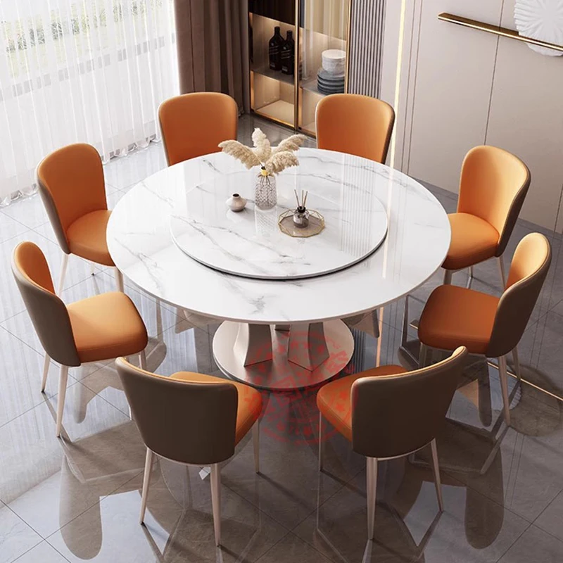 

Modern Living Room Dining Room Sets Armchair Accent Design Dining Table Set Foldable Comedores Mesa Y Silla Home Furniture DWH