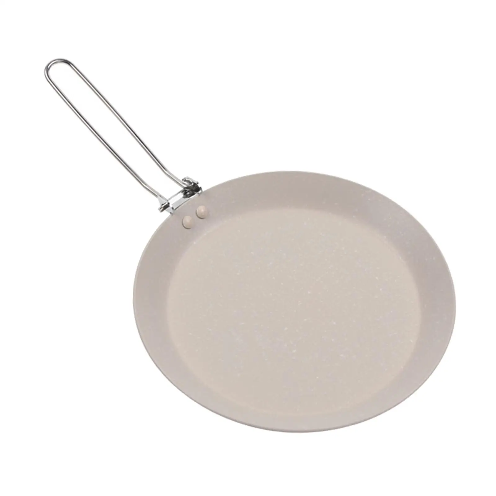 Nonstick Camping Frying Pan Tableware Foldable Pot Fryer Round 8.3"