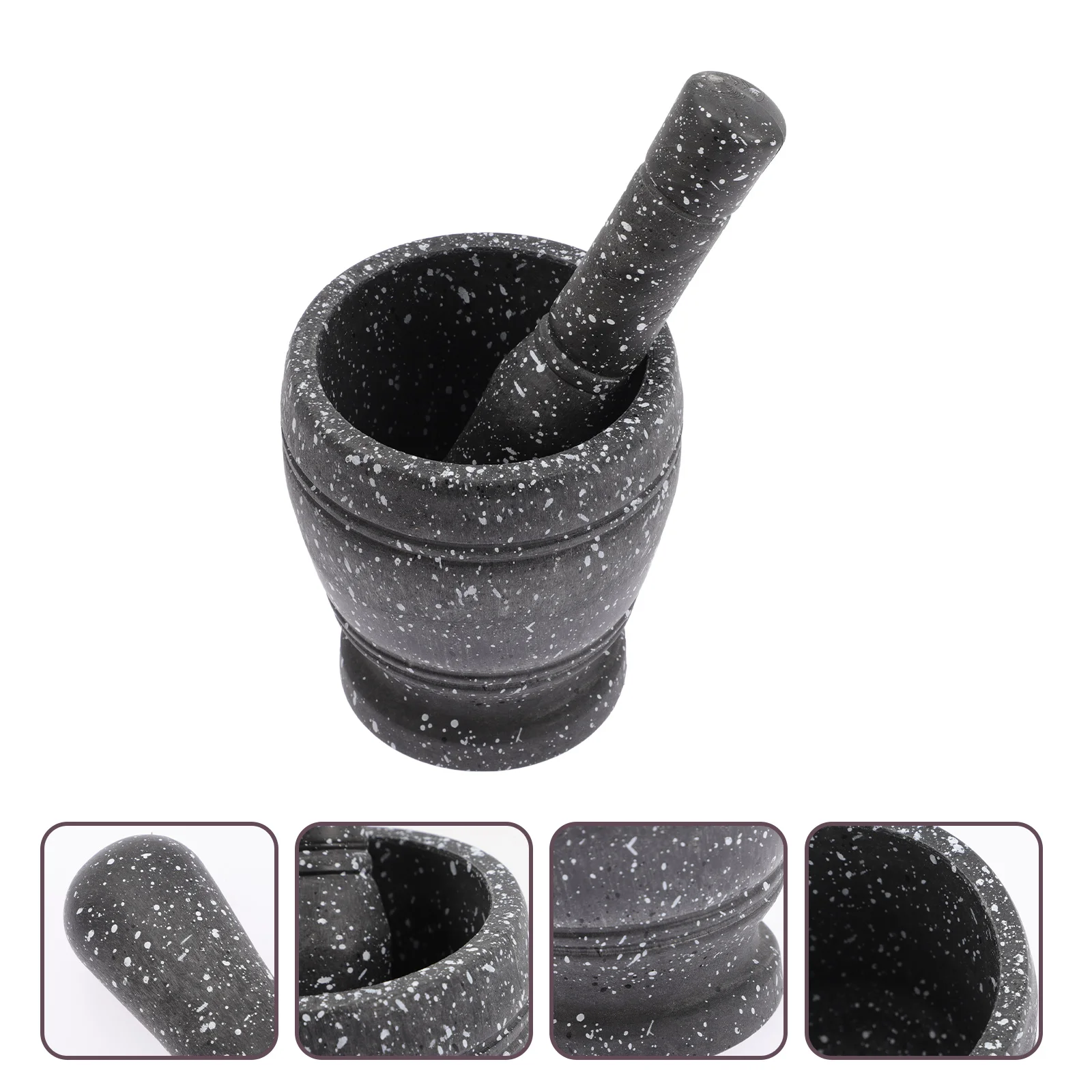 

Pound Garlic and Medicine Cup Pepper Kitchen Masher Chinese Supply Plastic Grinding Accessory