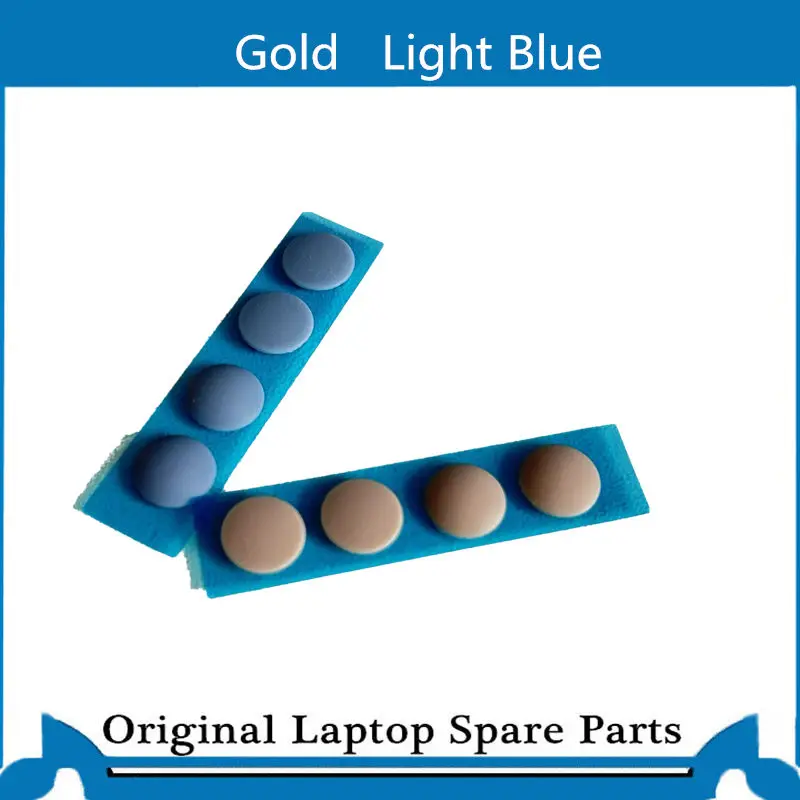 Laptop Superfície Almofada de Borracha do pé Pés Caixa Inferior 1872 1868 1978 1950 Tira Ouro Gelo Azul Preto Novo - Imagem 3