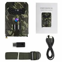 PR-100 Wildlife Trail Camera 1080P Scouting Infrared Night Vision Waterproof Portable Outdoor Hunting Camera 1