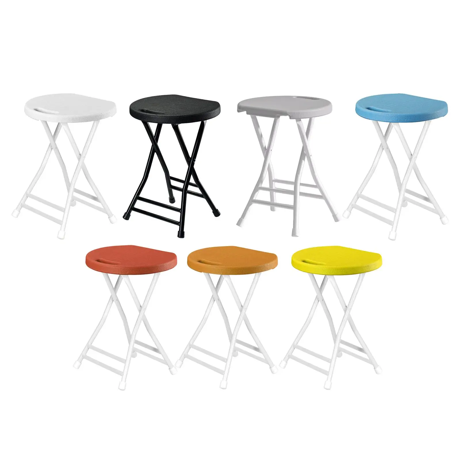 Sgabello Pieghevole Leggero Portatile E Leggero | Sedile In Similpelle, Altezza 92 Cm | Colori Vari Sgabello Bar Pieghevole HOMION
