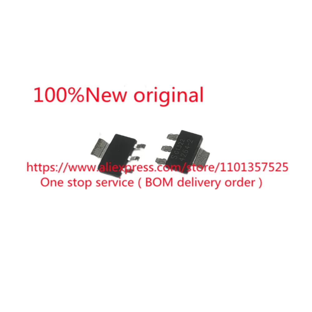 

[10pcs] TLE4264-2G 4264-2 TLE4264G 4264G TLE42644G 42644 TO-223 - 100% original PMIC - voltage regulator chip