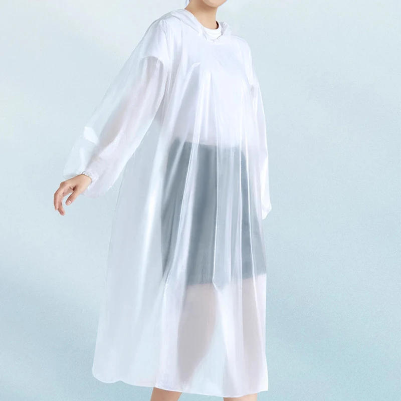 Raincoat Poncho Portable Thickened Raincoat Travel Outdoor Rainwear Waterproof For Women And Men Disposable Camping Rain Cover Travel Supplies