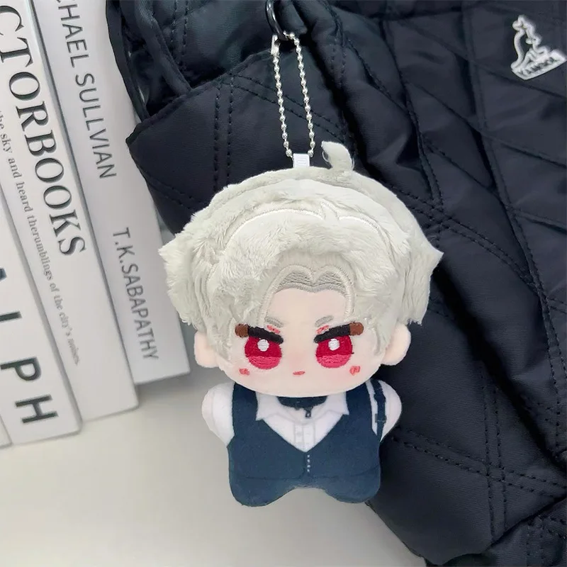 Game Love And Deepspace Sylus Cosplay Key Chain Stuffed Cute Plush Doll Keychain Bag Pendant Keyring Accessories Xmas Gift plush toy,plush doll