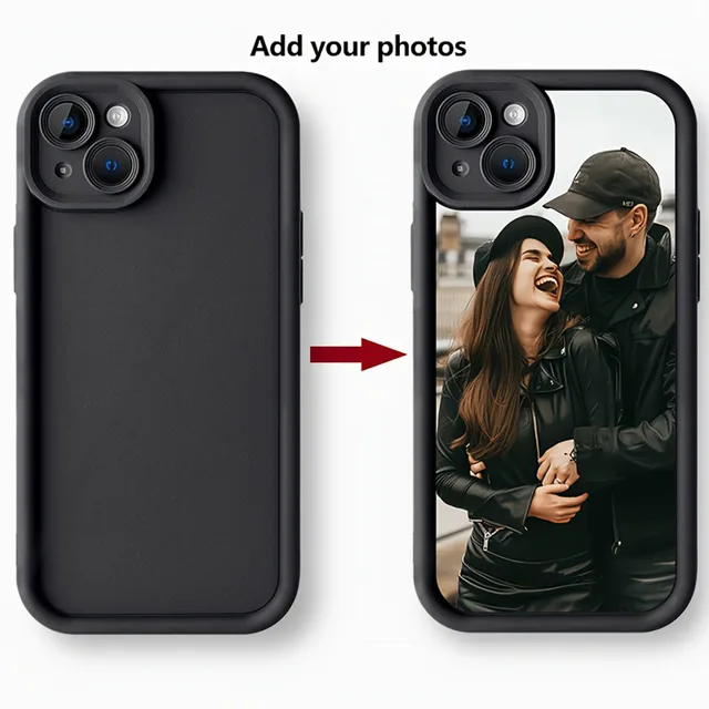 DIY Personalized For iPhone 17 Air 16 15 14 13 12 11 Pro Max SE 2020 2022 XS XR Plus Custom Phone Shockproof Silicone Soft Case 1