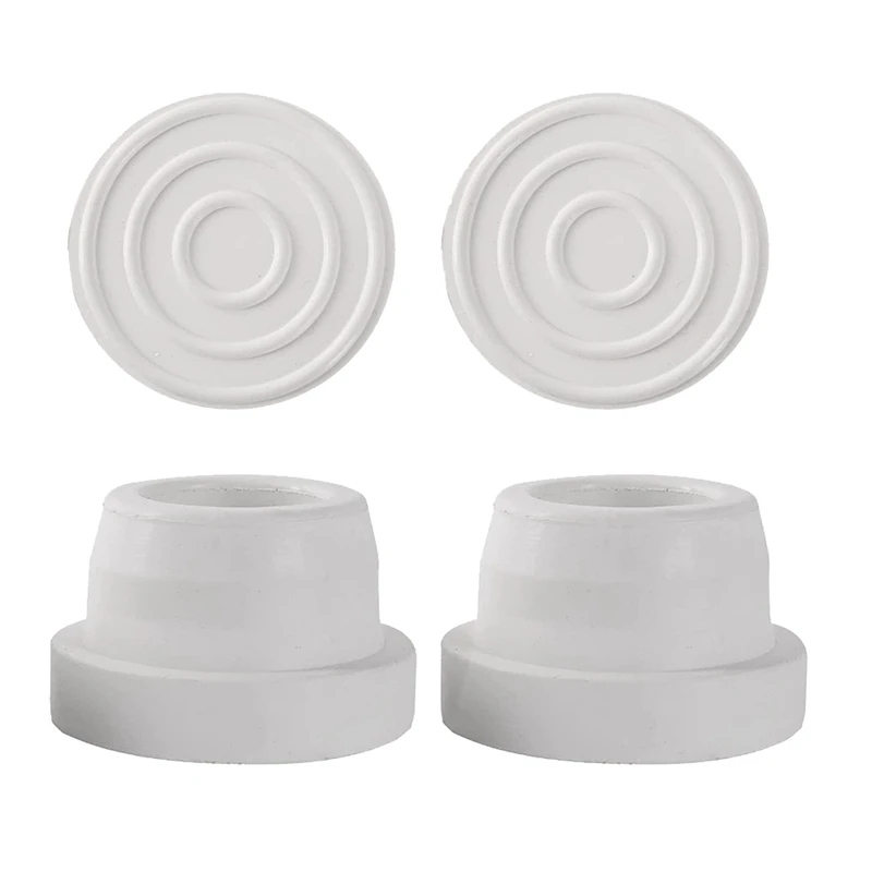 

4 Pack Pool Ladder Rubber Stopper Bumpers,For 1.90Inch Ladder Tubing For Protect Swimming Pool Liner,Ladder Foot Cover