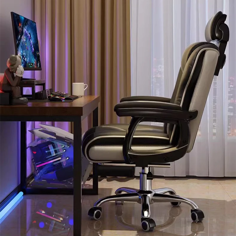 

Bedroom Swivel Office Chairs Meditation Luxury Leather Computer Office Chairs Conference Silla Para Escritorio Home Furniture