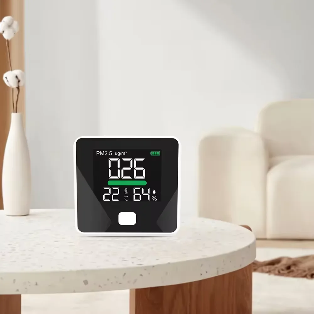 Description Picture 5 of itemDM103B Tuya WiFi PM2.5 Air Quality Monitor Portable Mini Digital Gas Detector Temperature Humidity Sensor PM 2.5 Analyzers Meter